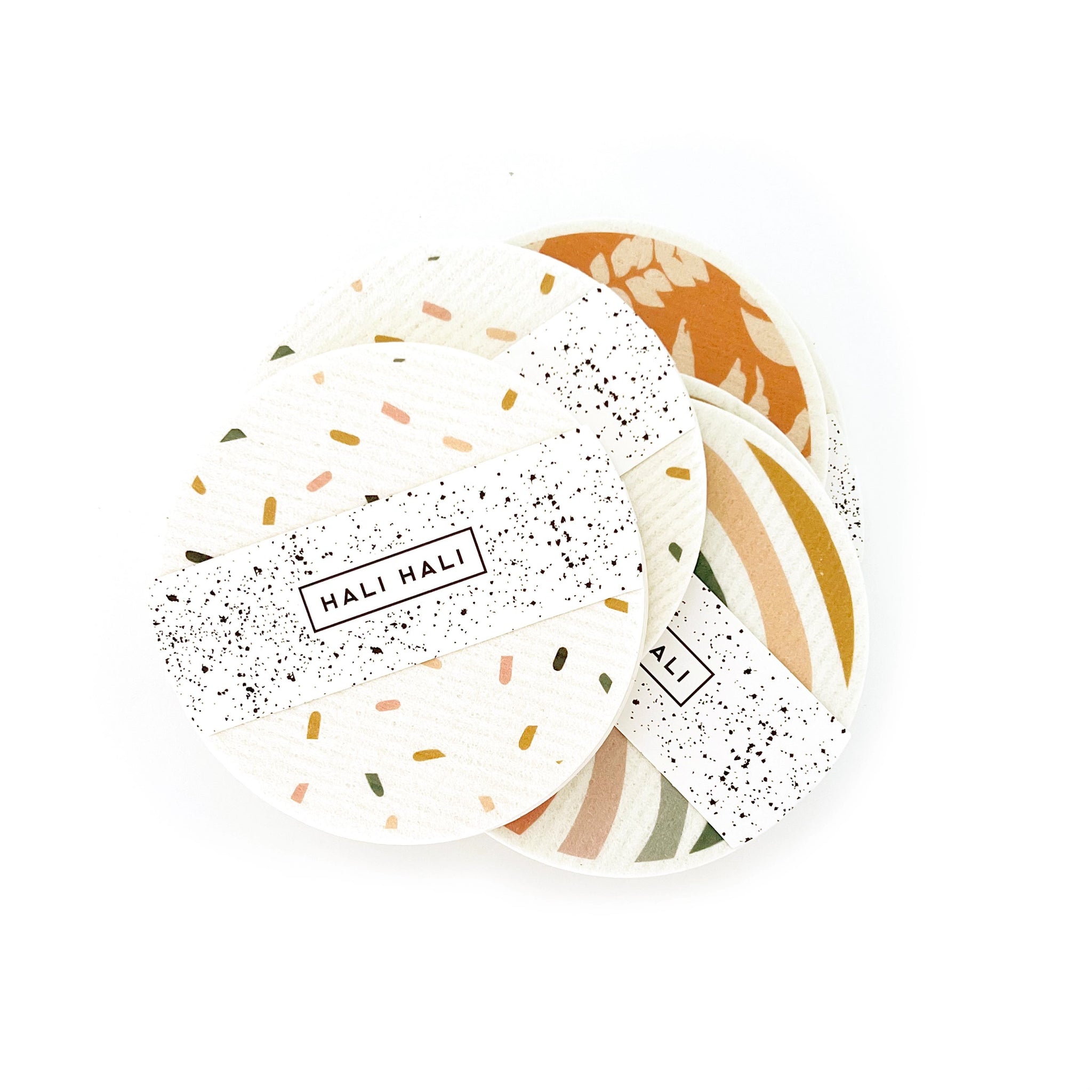 3pc Eco-Friendly Round Dishcloths