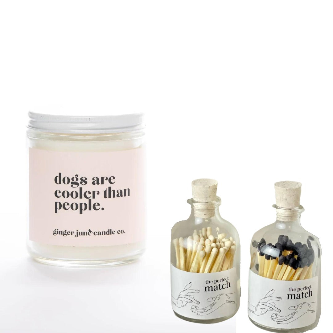 Dogs Candle + Match BOGO