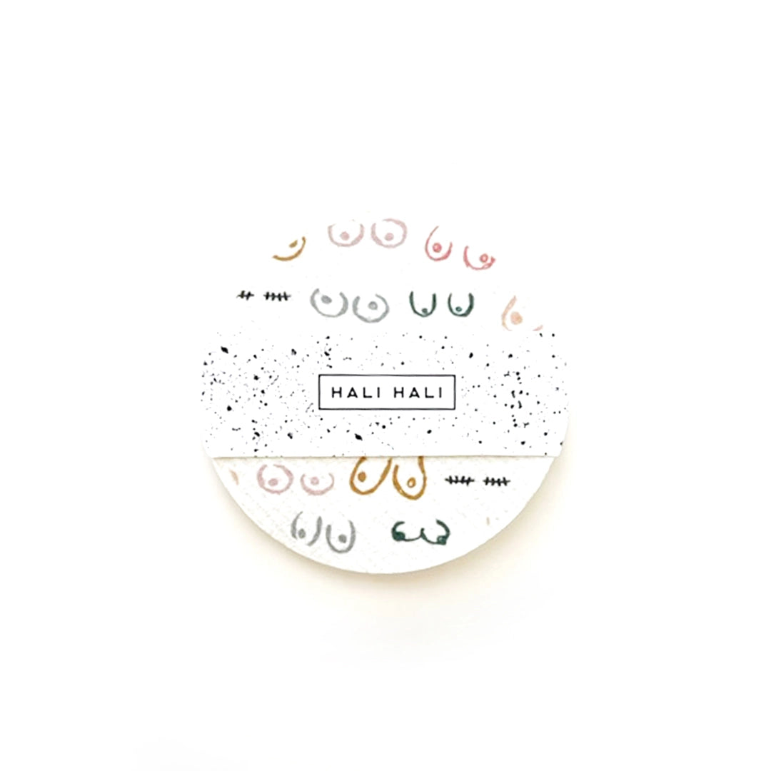 3pc Eco-Friendly Round Dishcloths
